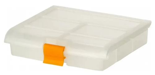 Блок д/мелочей прозрачный 11,4*14,2*3,4см М2950/39